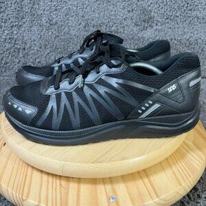 SAS Mission One-M Stability Running Shoe Men Size 13 Extra Wide Black Vibram USA